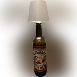 Freakshow Empty Wine Bottle Lamp | USB Rechargeable Touch Lamp
